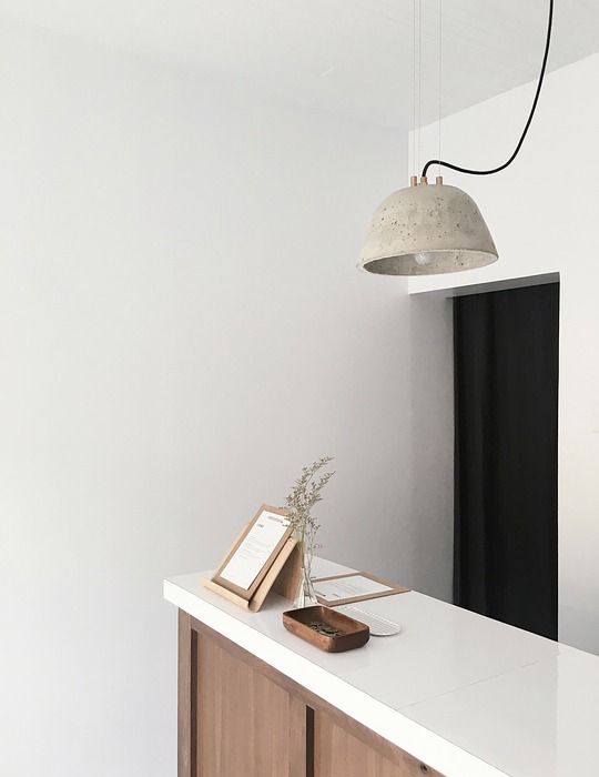 lamp, light, wall