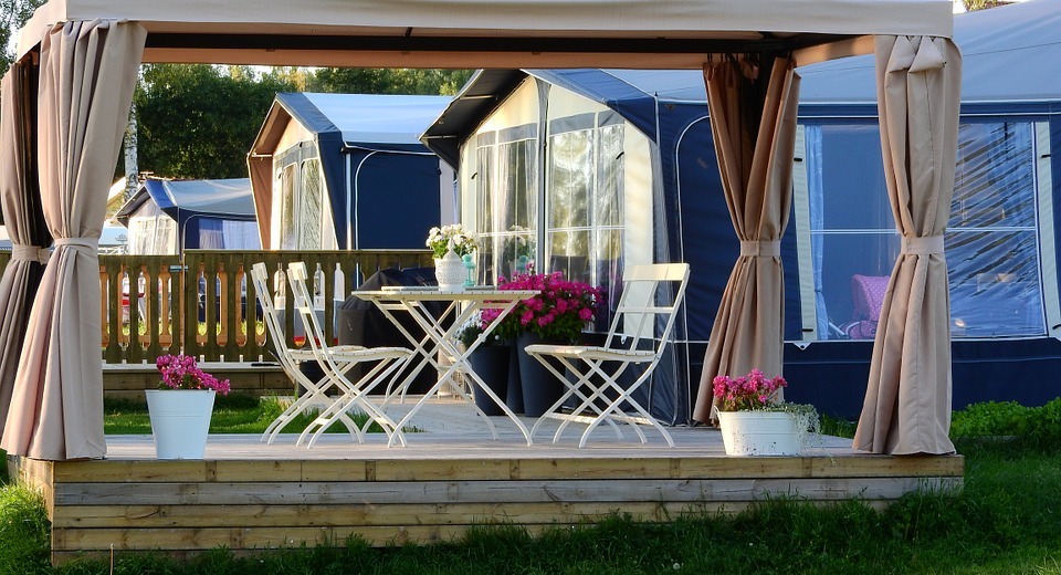 camping, veranda, garden furniture