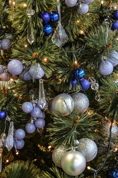 christmas tree, christmas baubles, holidays