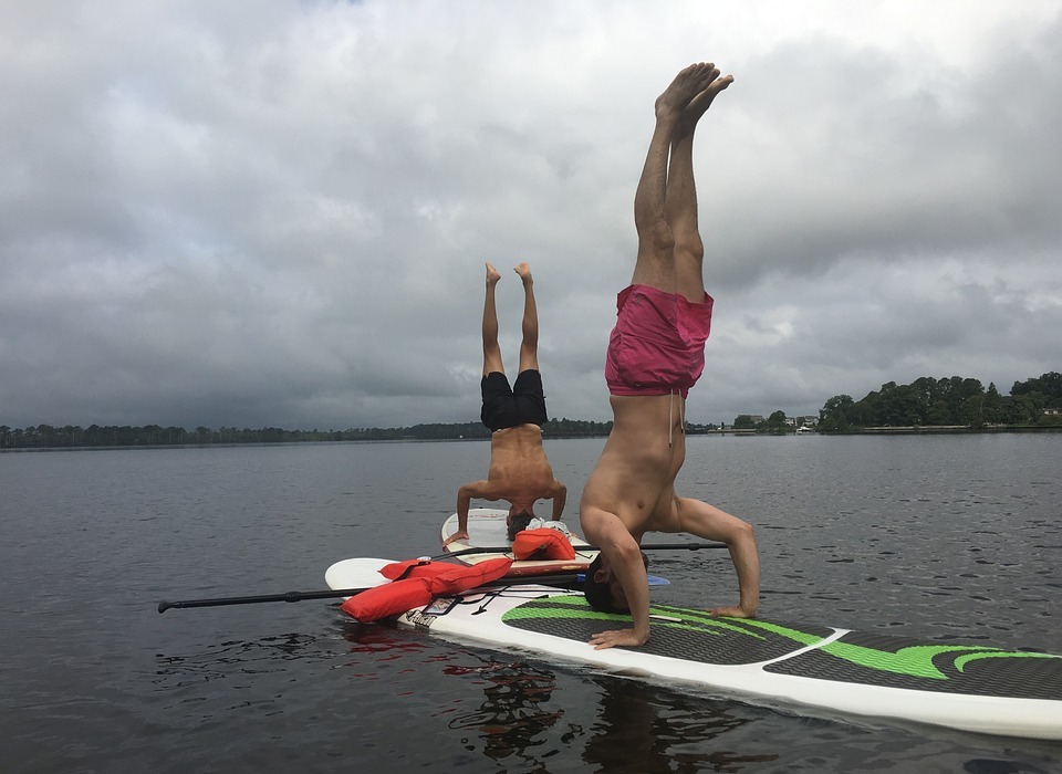 yoga, paddleboard, paddleboarding