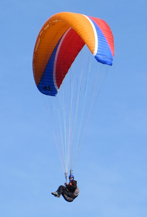 sport, paragliding, fly
