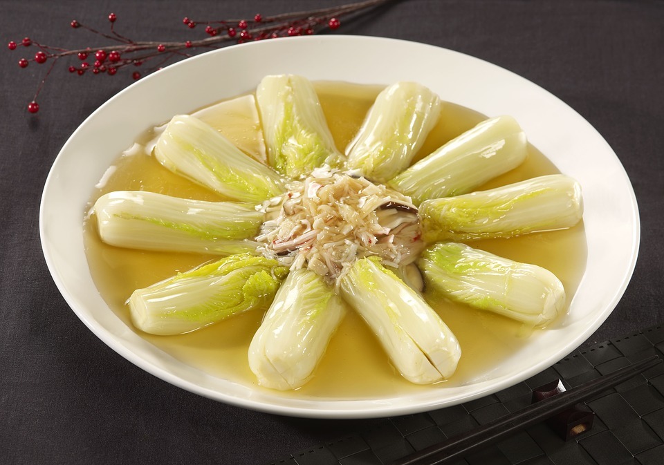 cabbage, china, steamed