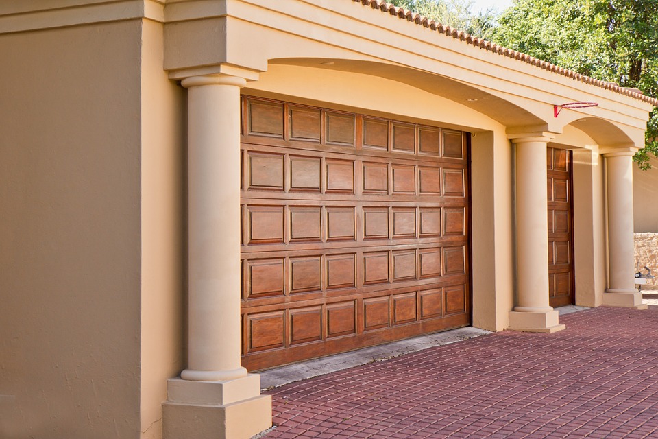 real-estate, garage, doors