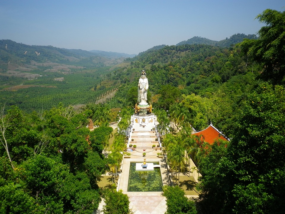 temple, statue, thailand
