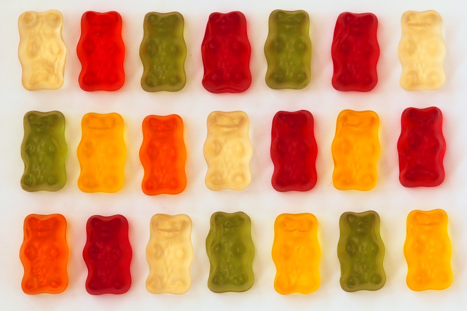 sweets, gummy, bears