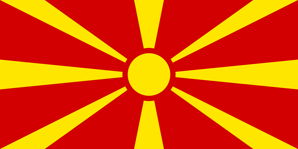 country, flag, macedonia