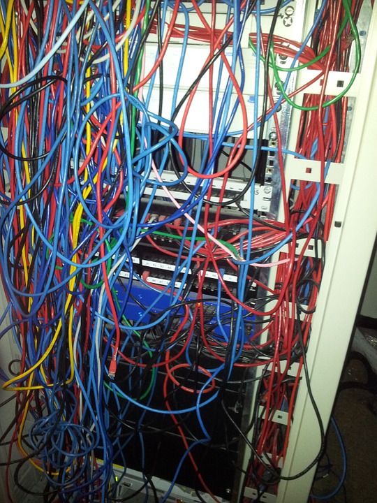 it, cabling, connection