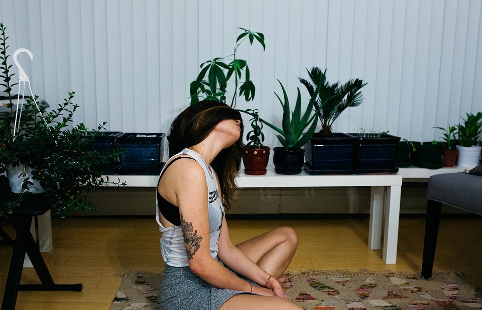 girl, yoga, mindfulness