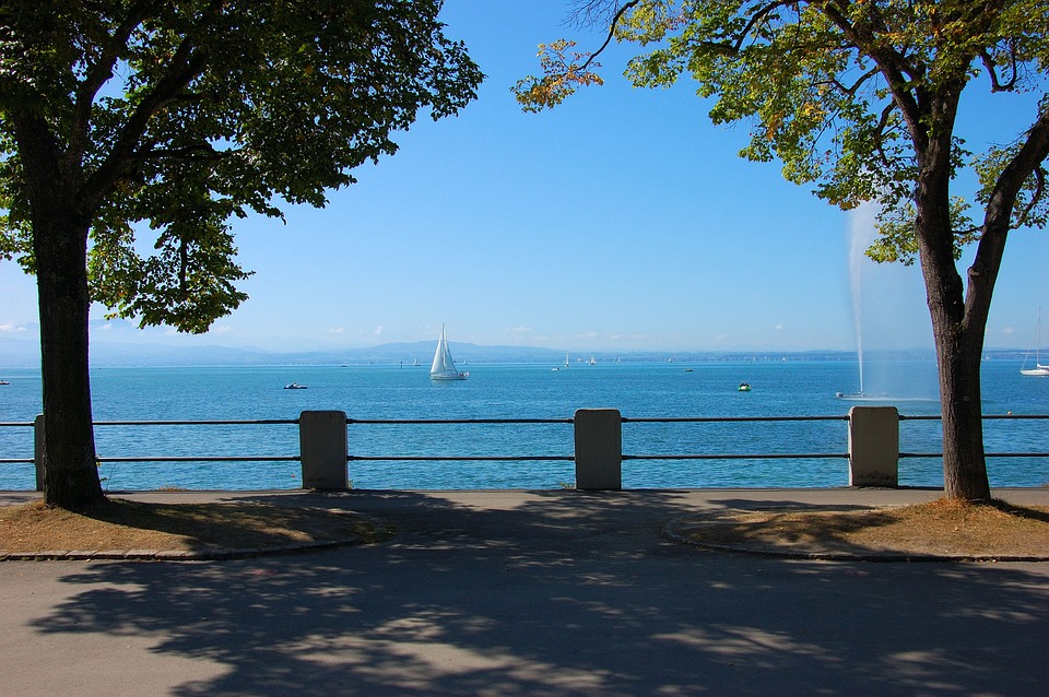 lake constance, constance, boats