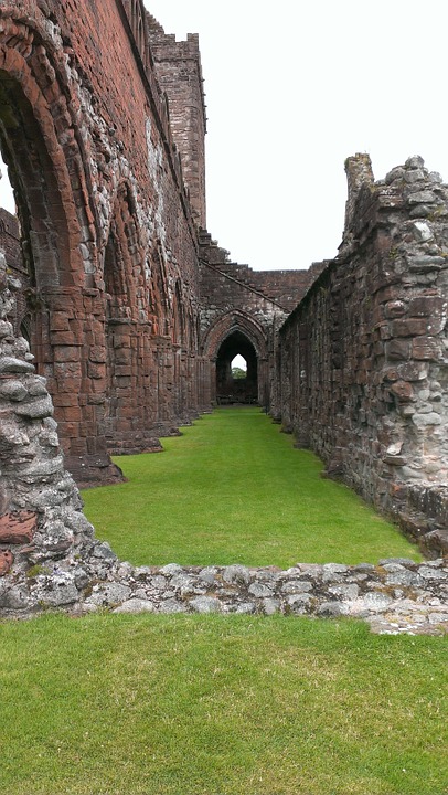 ruin, church ruins, gothic