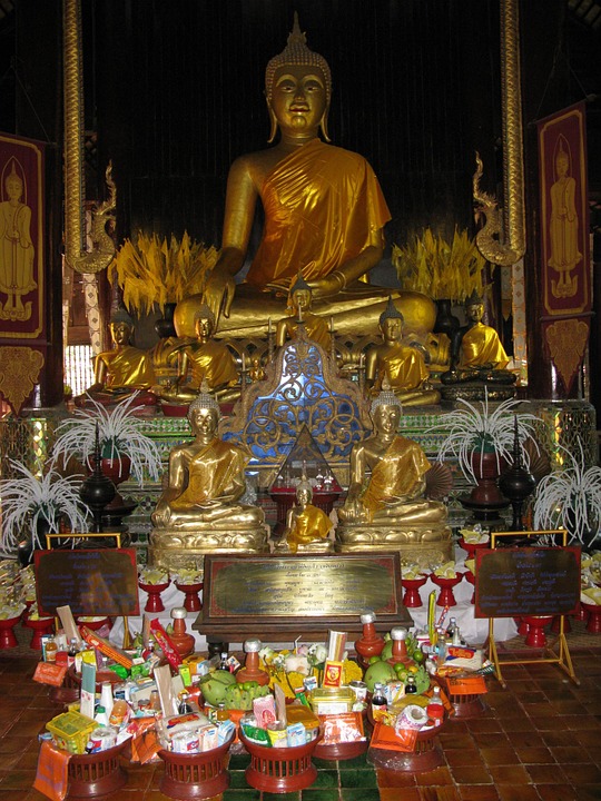 chiang mai, temple, buddha