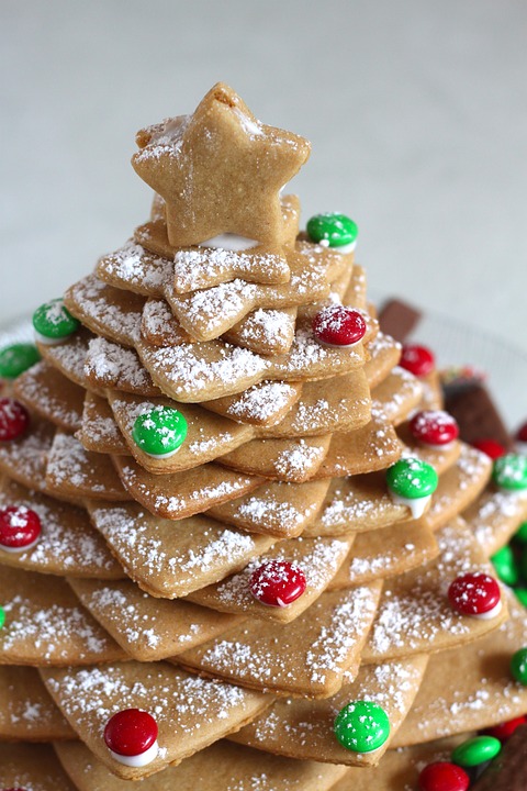 gingerbread, tree, christmas