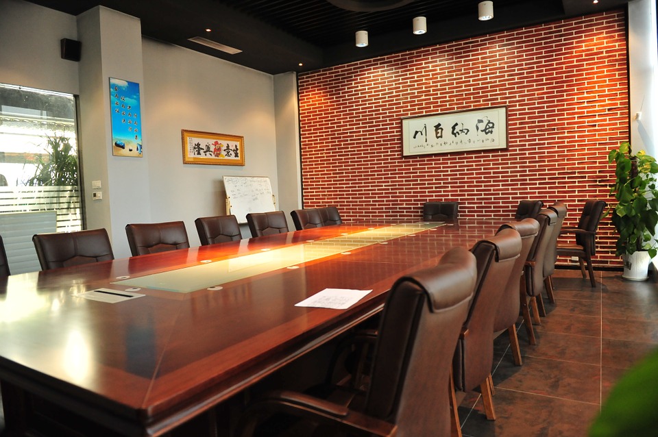 conference room, the company, business negotiations