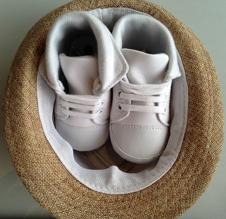 baby, shoes, hat