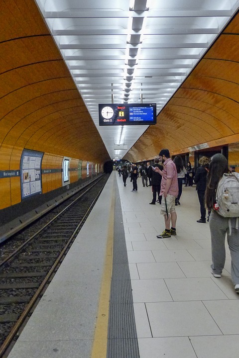 rapid transit tube, subway, underground railway