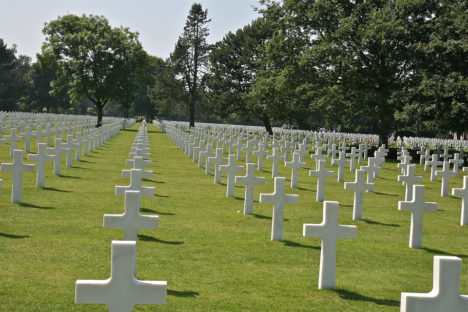 france, cemetery, normandy
