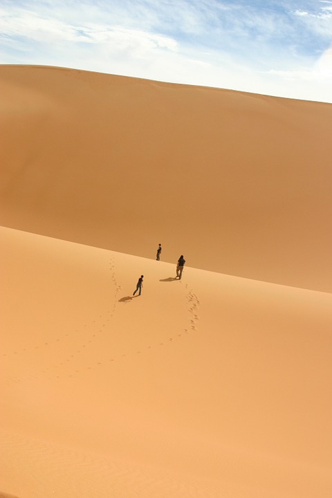 desert, sahara, duna