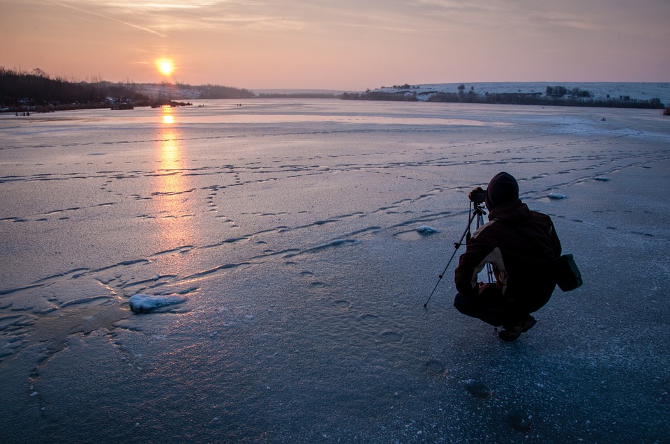 photographer, photography, sunset