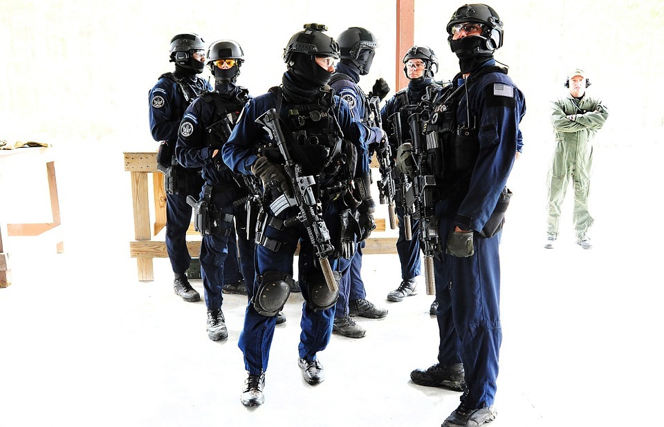 security response team, coast guard, weapons