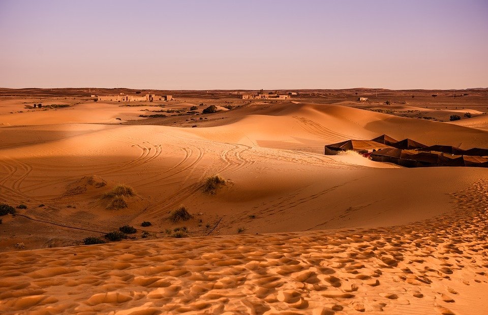 desert, morocco, sand dune