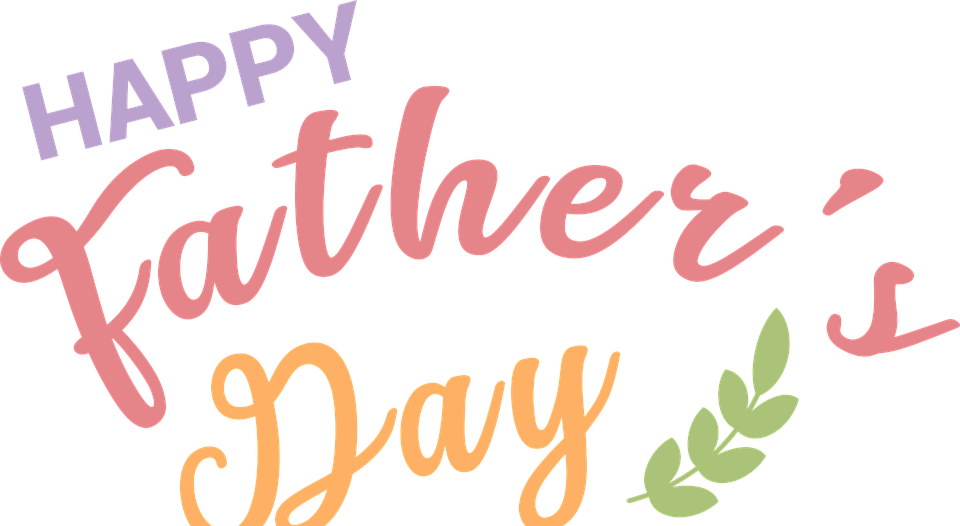father's day, happy father's day, typography