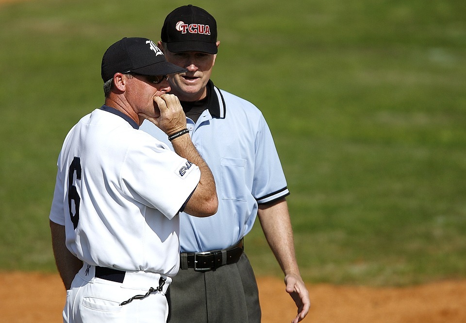 baseball, umpire, coach