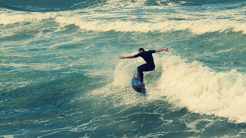 surf, surfing, beach