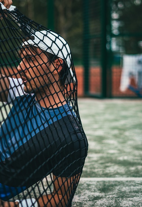 tennis, man, background