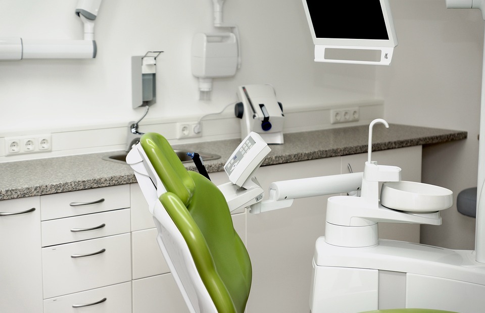 dental chair, clinic, dentist office