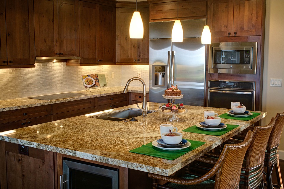 kitchen, home, luxury home interior
