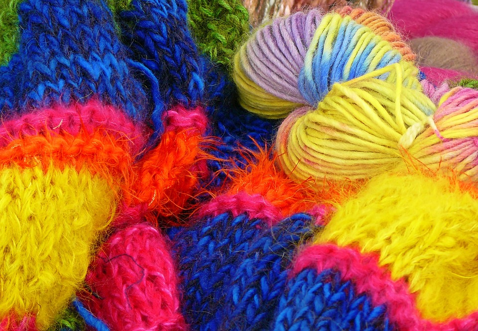 wool, knitting wool, hand labor