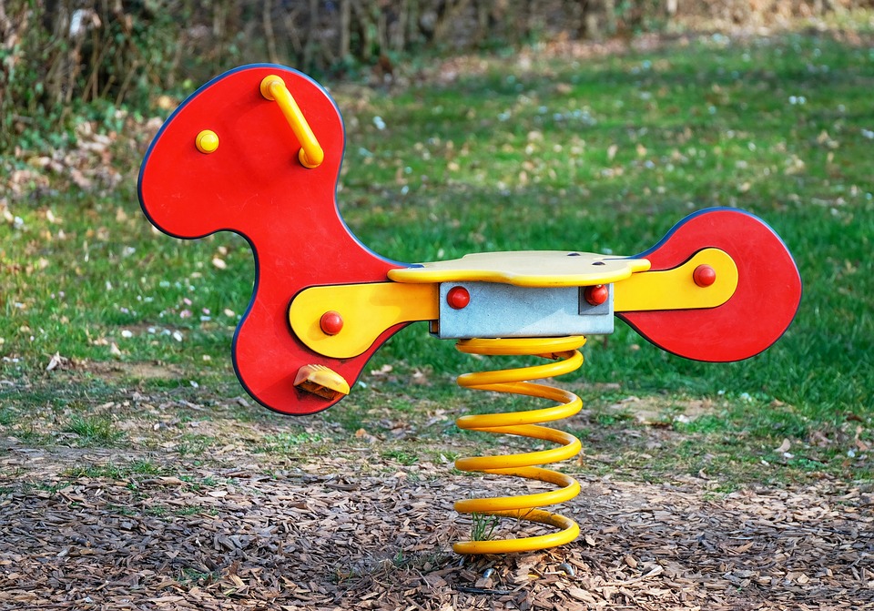 playground rocking horse