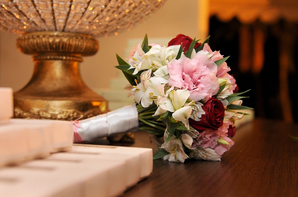 marriage, flowers, bouquet