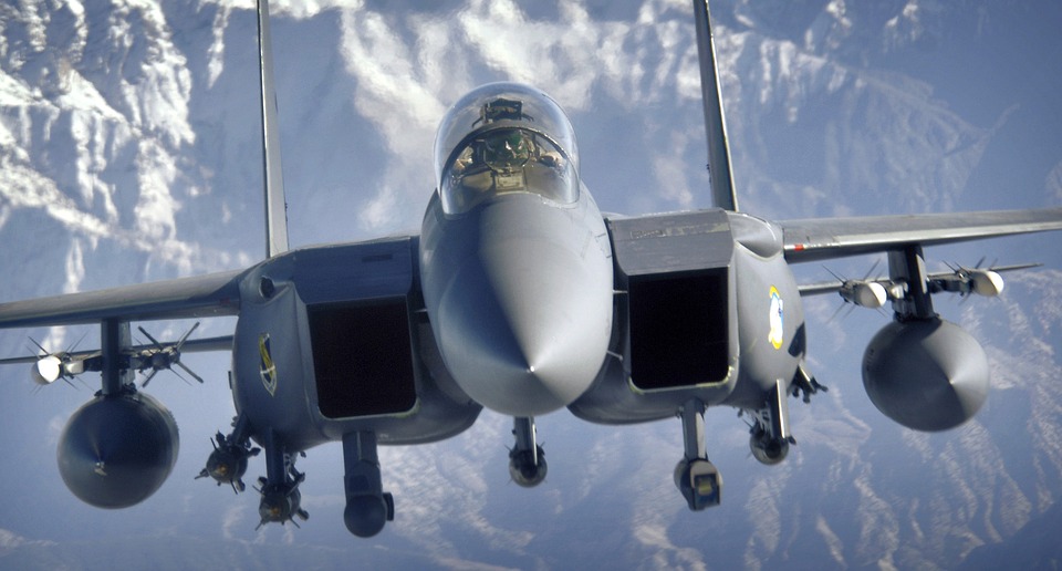 military jet, f-15, strike eagle