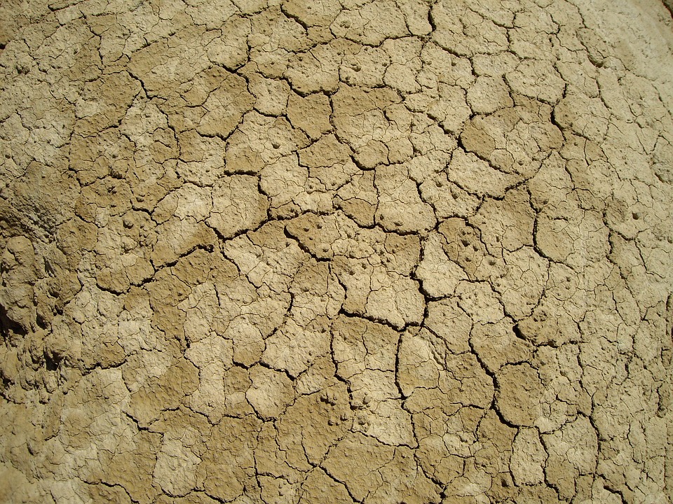 desert, ground cracked, drought