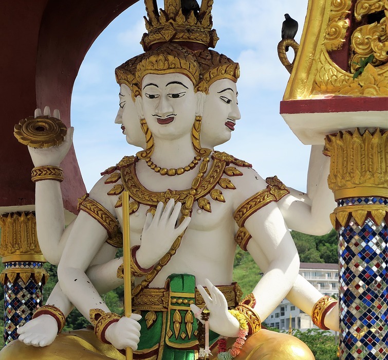 temple, thailand, koh samui