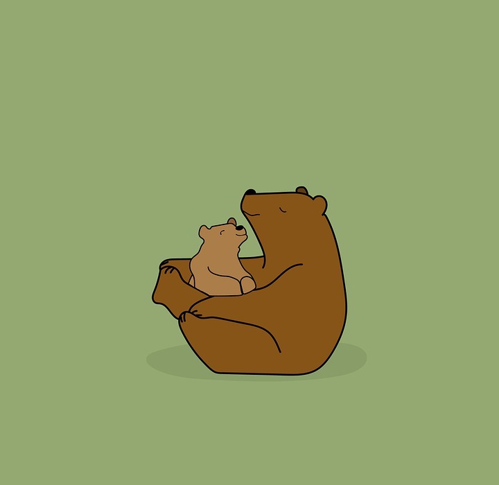 bear, bears, mama