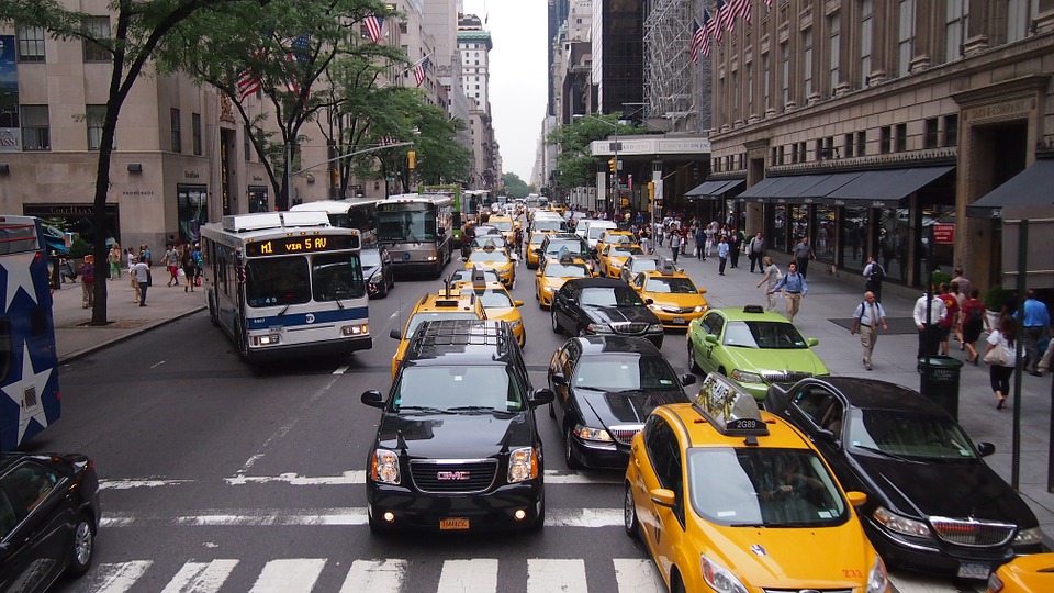 yellow cab, taxi, new york