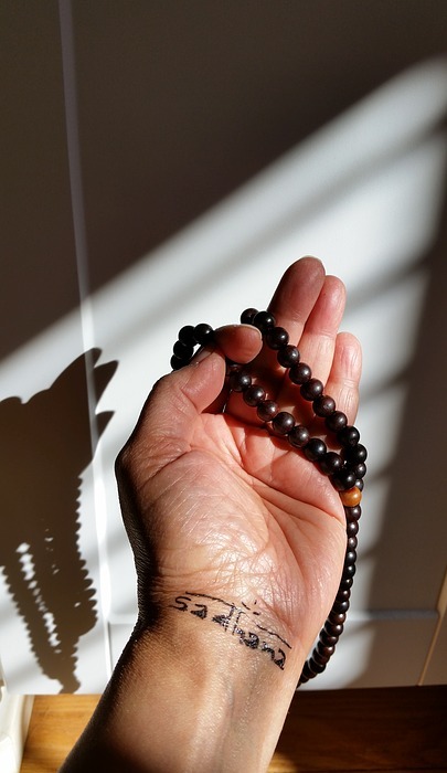 yoga, mala, prayer beads