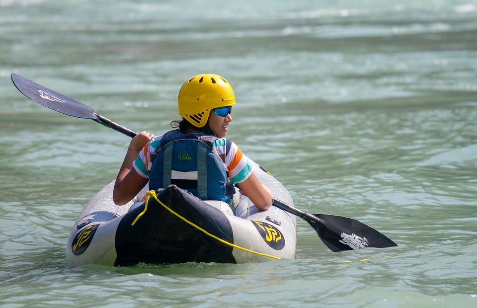 kayaking, activity, sport