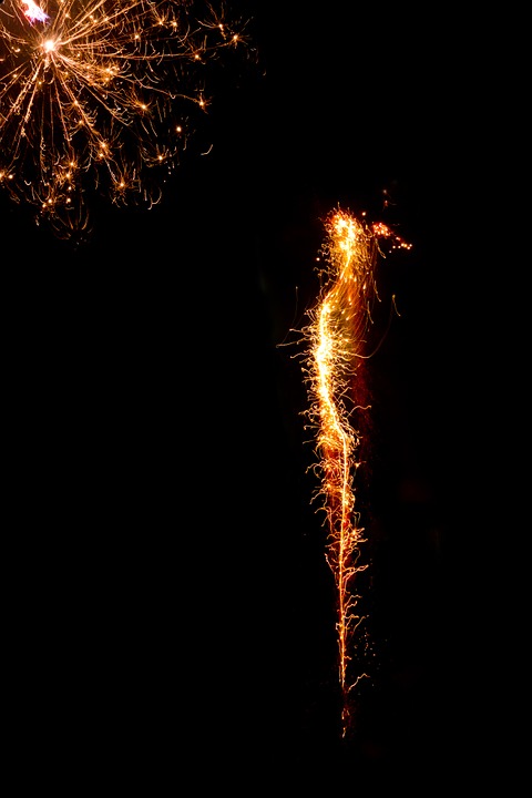 fireworks, sylvester, new year\'s eve