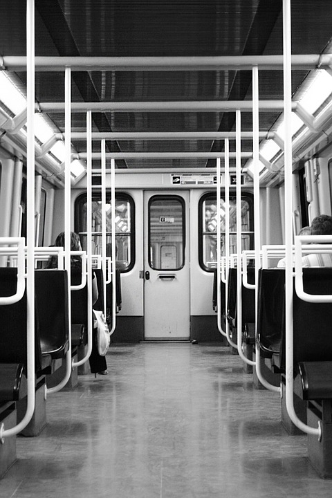 underground, carriage, train