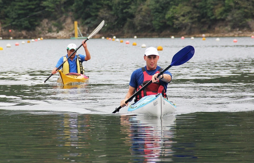 kayaking, kayaker, sport
