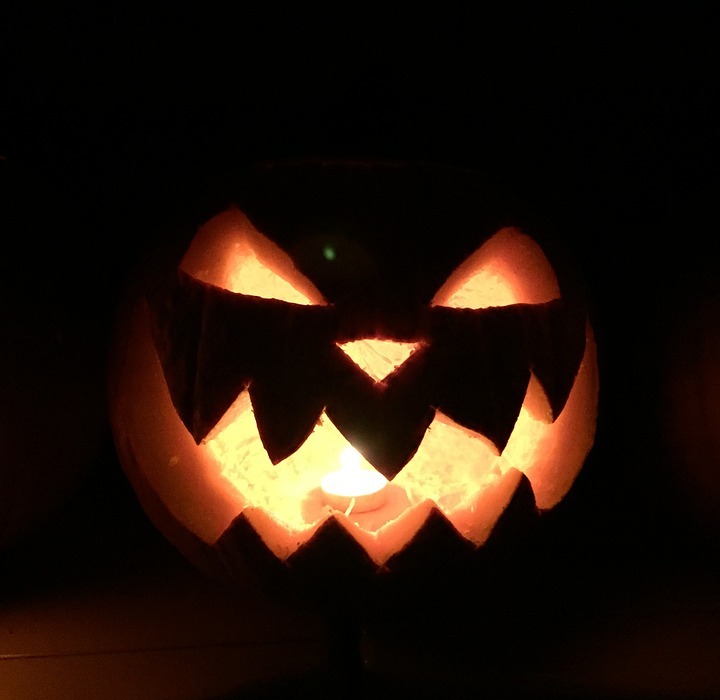 pumpkin, spooky, halloween