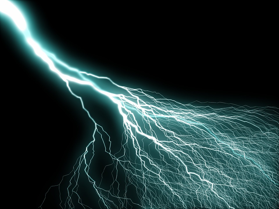 flashes, thunderstorm, electricity