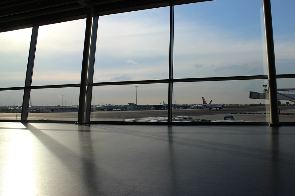 airport, airplanes, travel