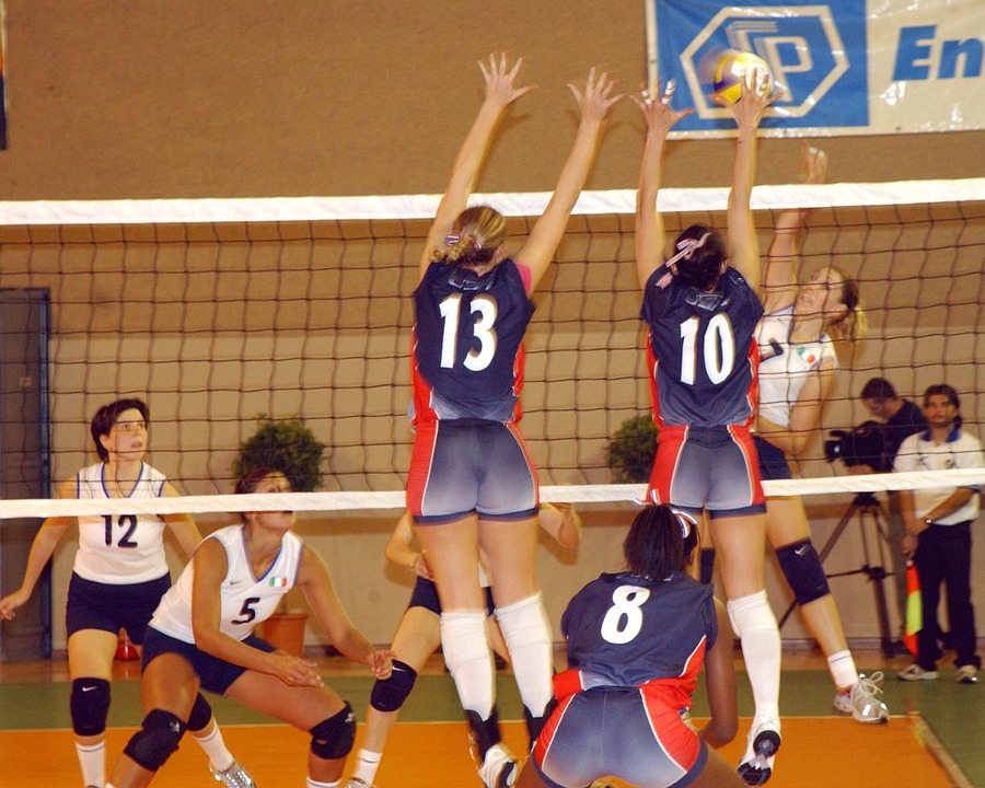 volleyball, women, team