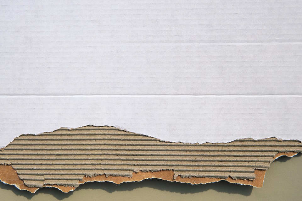 cardboard, corrugated board, paper