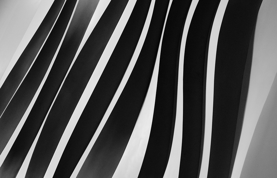 stripes, black, white - Stock Image - Everypixel.