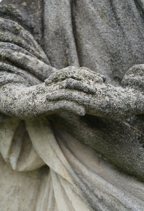 prayer, christian, statue